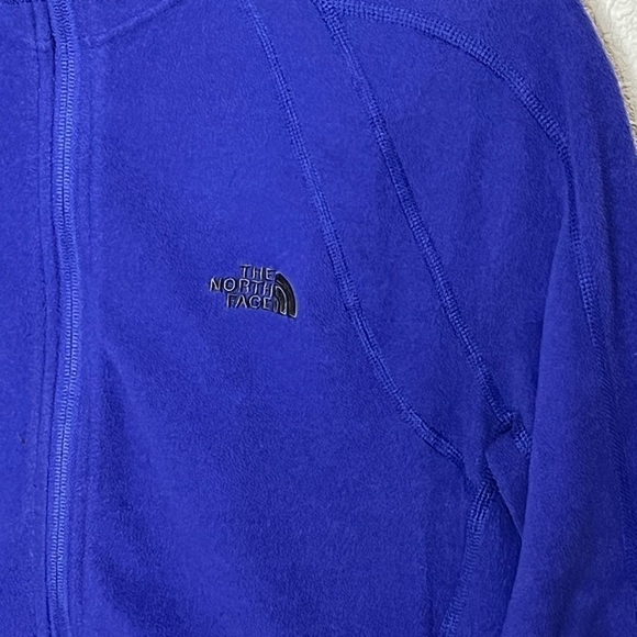 The North Face Fleece Purple Jacket Sz Med - Picture 2 of 8